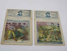 1899 Deadwood Dick Library Lot of 2 Nobby Nick Wild Frank Dime Novels picture