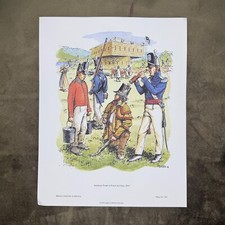 Plate 763 American Troops at Prairie du Chien, 1814 picture