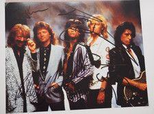 Aerosmith x5 STEVEN TYLER Complete Band Signed 8x10 Photo Epperson COA picture
