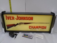 Iver Johnson Champion LED Display lighted sign lightbox Wall Light picture