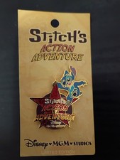 Disney Pin Stitch's Action Adventure MGM Studios Logo Limited Edition picture