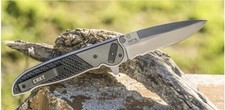 CRKT M40-15 Combo Edge • Large Tactical EDC Flipper w/  Deadbolt Lock & 4” Blade picture