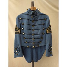 Vintage 1890s The M.C. Lilley & Co. Blue West Point Cadet Style Uniform Jacket picture