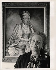 1974 Martha Mitchell New York Day Of Beauty At Kenneths Salon Wire Photo 8X10 picture