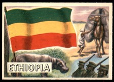 ETHIOPIA 1959 A & BC FLAGS OF THE WORLD - LARGE #48 picture