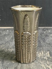  Italian Made Tiffany & Co Hand Painted Ceramic Vase 3 3/4
