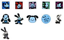 Oswald The Lucky Rabbit Individual Pin Walt Disney Parks Trading Pins ~Brand New picture