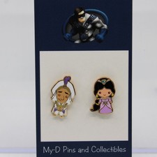 A5 Disney Pin PALM Pink A La Mode LE 500 Micro Aladdin Princess Jasmine Pin picture