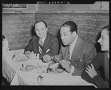 Photo:New York NY Duke Ellington Dinner at the Hurricane 1940s Restaurant picture