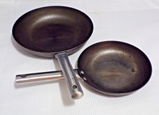 Vintage Crofton Professional Frying Pans Silver Handles 8