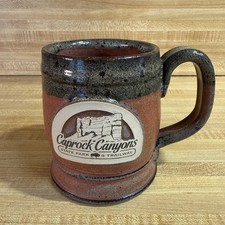 Sunset Hill Stoneware Caprock Canyons State Park Mug Handcrafted USA picture