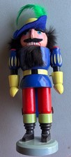 Vintage 80s Original Erzgebirge Forster  wooden nutcracker DDR 10” in box picture