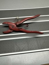 Vintage Humane Red Hog RIng Pliers/Ringer picture