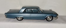 Vintage 1963 Ford Galaxie Metallic Turquoise Blue Car Dealership Promo Car  picture