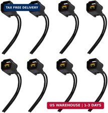 8 Pack Ignition Coil Connector Harness Plugs for Ford 4.6L 5.4L 6.8L F150 F250 picture