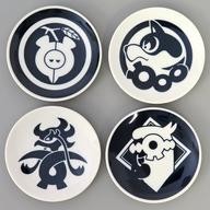 Pokémon Poke Crest Kitakami Okidogi Mini Plate Set of 4 Scarlet Violet Japan picture