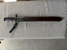 U.S.Model 1905 Bayonet. SA 1908 with RIA leather scabbard dated 1907 picture