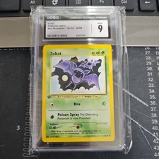Pokémon 2001 Neo Revelation 1st Edition Zubat 59/64 CGC 9 MINT  picture