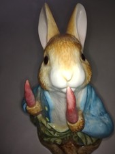 Rare  Vintage Beatrix Potter A1326 Peter Rabbit in the Garden Bank picture