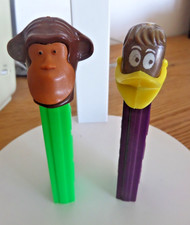 2 Pez vintage NO FEET Duck & Monkey MMM Merry Music WHISTLE AUSTRIA HONG KONG picture