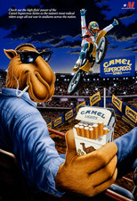 Vintage Camel Supercross Poster 13x19 – Motocross Motorcycle Racing Poster picture