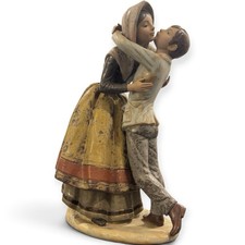 Rare 1981 Lladro Kissing Mother Beso A La Madre Gres Finish Francisco Catalá picture