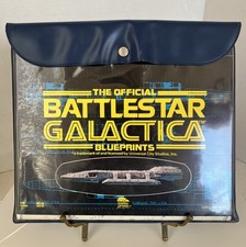 1978 OFFICIAL BATTLESTAR GALACTICA SHIP BLUEPRINTS 10 SET UNIVERSAL CITY STUDIOS picture