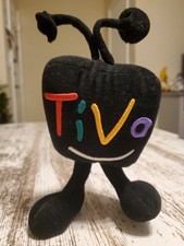 Vintage TiVo Plush Mascot 8” Self Standing Advertising Promo Toy picture