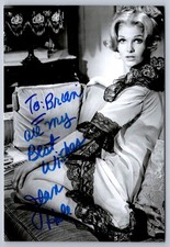 Jean Hale Autographed Photo Signed Actress Vintage Black & White Photograph picture