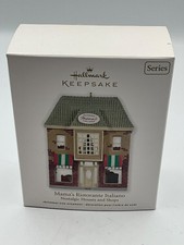 Hallmark Keepsake 2012 Mama's  Ristorante Italiano Ornament Nostalgic Houses NOS picture