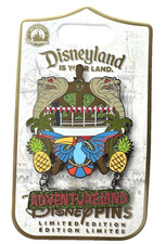 Disney 2026 Disneyland is your Land Adventureland Jungle Cruise Tiki Bird LE Pin picture