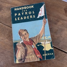 Vintage 1965 Handbook for Patrol Leaders Boy Scouts of America PB picture