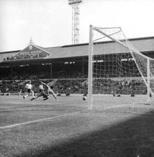 West Germany's Helmut Haller scores team's fourth goal World C- 1966 Old Photo picture