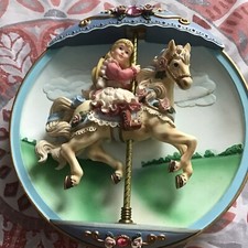 Bradford  Bradex  Musical Carousel Treasures Horse 1994 Plate picture