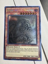 Yugioh Ghost Rare American English, Dark Armed Dragon, Marked On Back picture