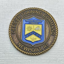 Officer Training Command Newport,Ri Challenge Coin picture