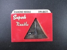 Superb Diamond Phonograph Needle 591-DS77, PHILLIPS 946/DS51 , NEW (HB) picture