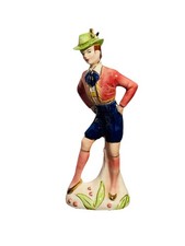MCM Kreiss & Co. Bavarian Man Figurine Wearing Lederhosen (H) picture