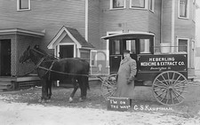 Heberling Medicine & Extract Wagon Bloomington Illinois IL - Reprint picture