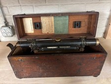 Early 20th Century Antique C.L. Berger & Sons Wye Level w/ Wood Case Serial 5483 picture