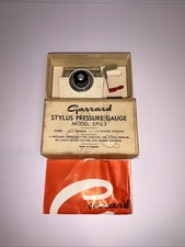 Vintage Garrard Stylus Pressure Gauge Model SPG3 Made in England w/ Original Box picture