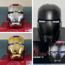 Iron Man Helmet Autoking MK5 1:1 Voice-controlled Transform Mask Cosplay Prop picture