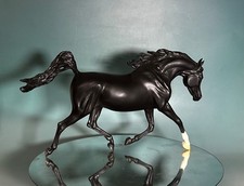 Breyer Traditional Weathergirl Rhapsody in Black-Excellent Condition  picture