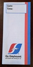 1998 Greyhound Bus Lines Ticket Envelope Unused And VINTAGE Older Logo picture