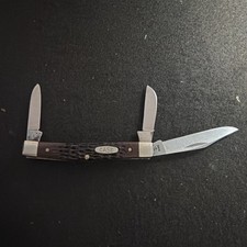 RARE VINTAGE CASE XX DELRIN STOCKMAN KNIFE 6344 5 DOT 1985 