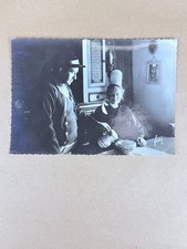Vintage Yvon Postcard Interior Breton Finistere France Folk Costume RPPC I.B.501 picture
