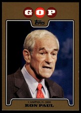 2008 Topps #C08-RP Ron Paul Campaign 2008 Gold picture