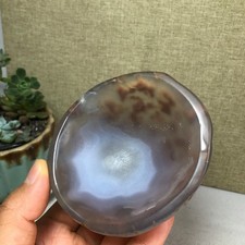 88mm Top Natural gate bowl Ashtray crystal tobacco tray Specimens 232g A4969 picture