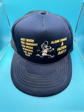 Just When You Thought You Was Winning the Rat Race Along Comes a Faster Rat Cap picture