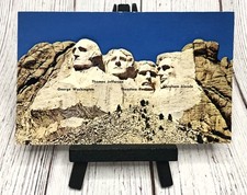 Black Hills South Dakota~Mt Mount Rushmore ~ Vintage SD Postcard picture